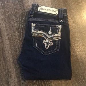 Rock Revival Betty Skinny Jean Sz 27